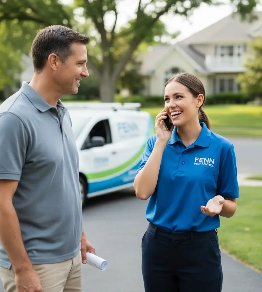 Fenn Pest Control customer support in Amenia
